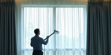 Commercial curtain stain removal service chadstone-vic hotels offices restaurants